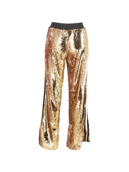 Pantaloni 032c cu paiete auriu