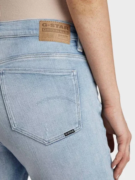 Прямі джинси G-star Raw блакитні