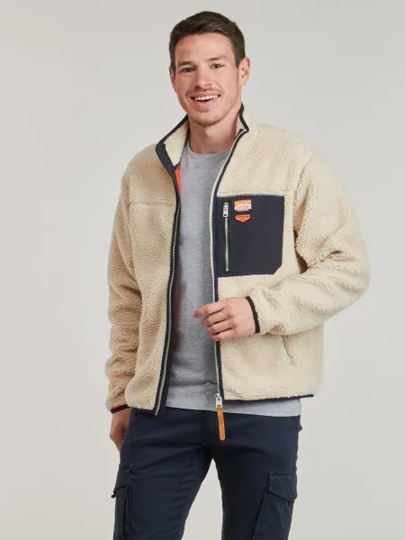 Mikina Superdry béžová