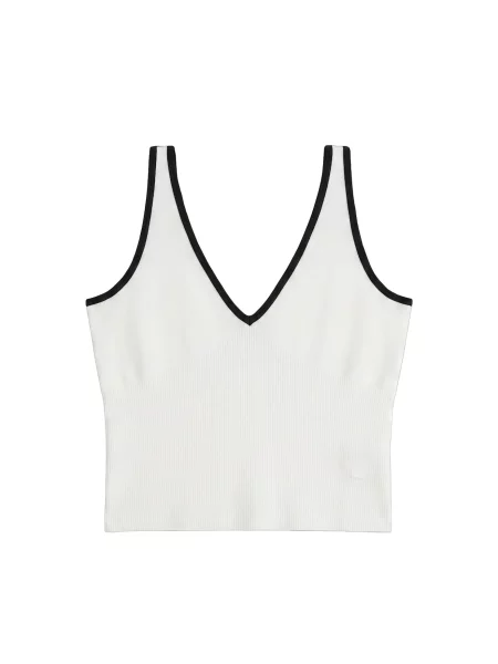 Aim'n Sport top negru / natural alb