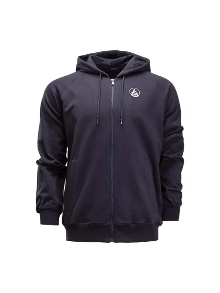 Bluza z kapturem Jott z kapturem z logo niebieska