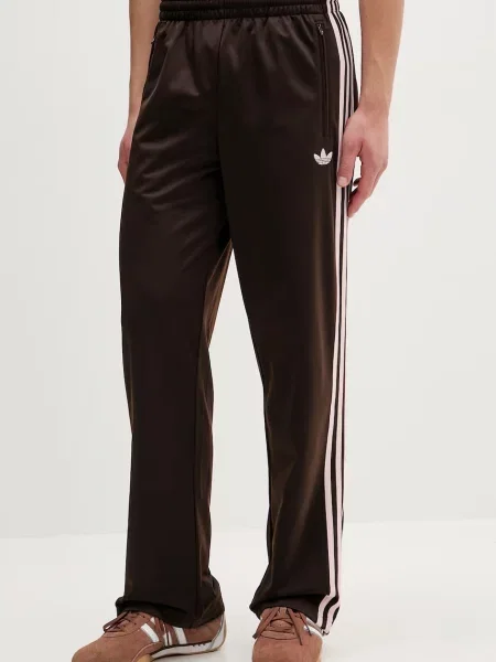Spodnji del trenirke adidas Originals Firebird rjava