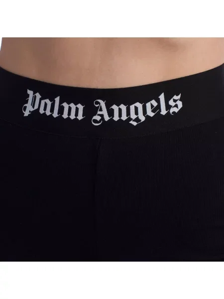 Nohavice Palm Angels rozšírené s autogramom čierna