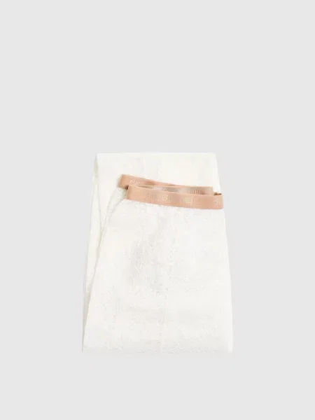 Колготи з мережива Valentino білі