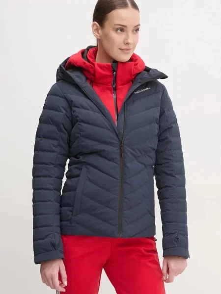 Peak Performance kurtka puchowa Frost granatowy