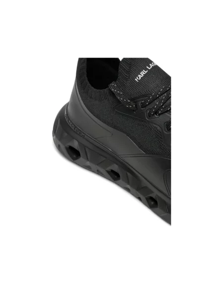 Dzianinowe buty do biegania Karl Lagerfeld do biegania czarne