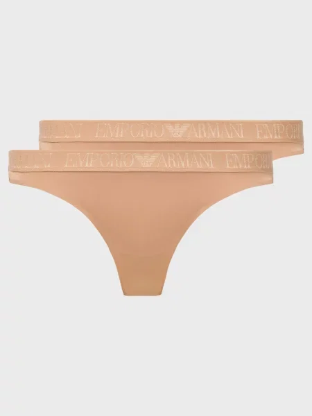 Труси Emporio Armani бежеві
