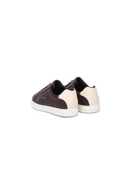 Laisvalaikio batai Calvin Klein Low Prof Cupsole Lth Vyšninė ruda