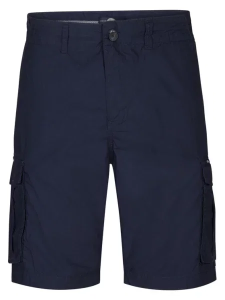 Petrol Industries Kratke hlače iz tkanine Mornarsko Cargo Fit modra