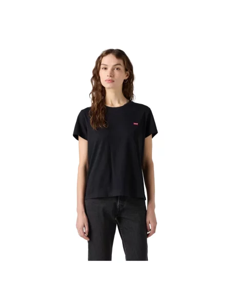 Levi's Koszulka Kobiety jednolity S czarny