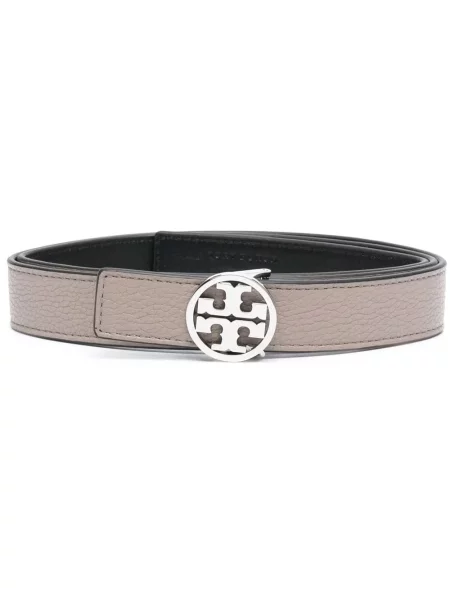 Cu centură reversibil curea Tory Burch gri