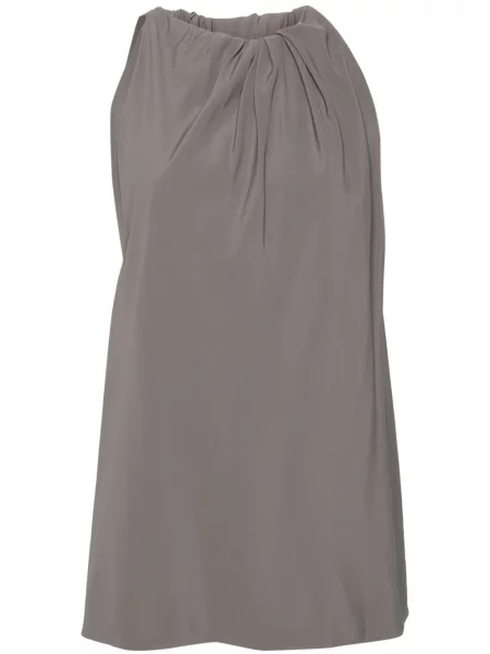 Podkoszulka Rick Owens z krepy szara