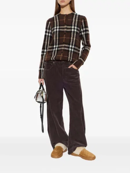 Kardigán Burberry hnedá