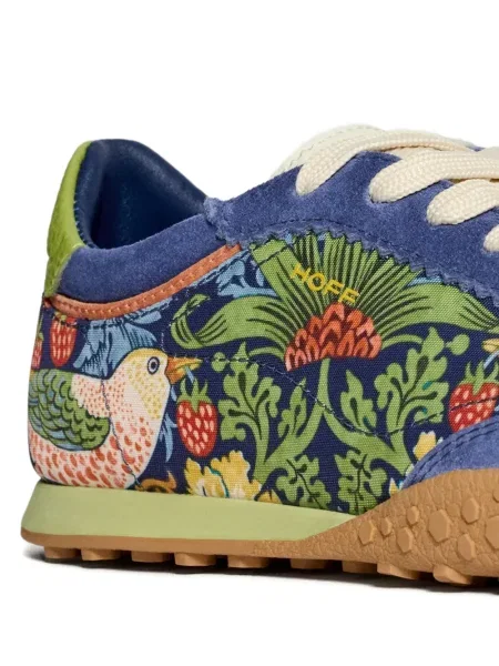 Маратонки Hoff на цветя с принт синьо