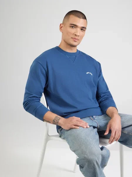 Pepe Jeans Mikina JOHN tmavomodrá