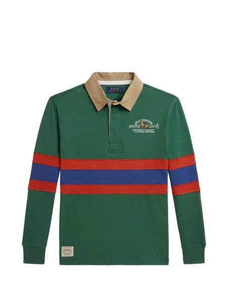 Koszulka polo dziecięca Polo Ralph Lauren zielona