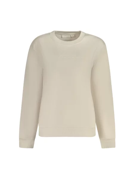 Bluza z nadrukiem Calvin Klein Jeans beżowa