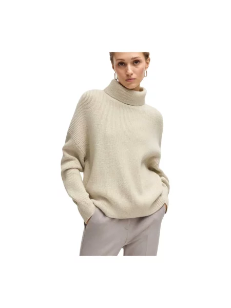 Golf golf Hugo wełniany beżowy