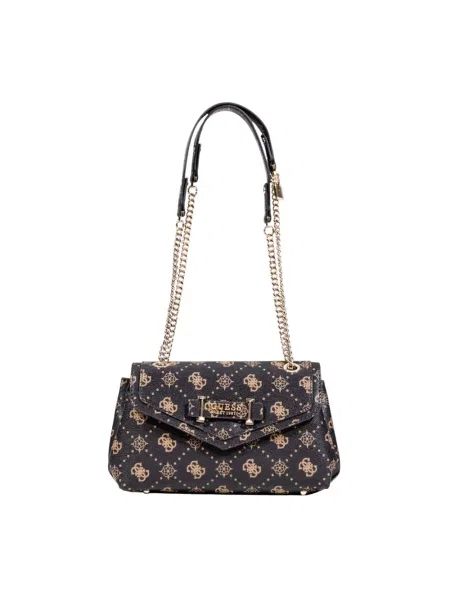 GUESS Silia Convertible Crossbody Flap Esl Universal brązowa