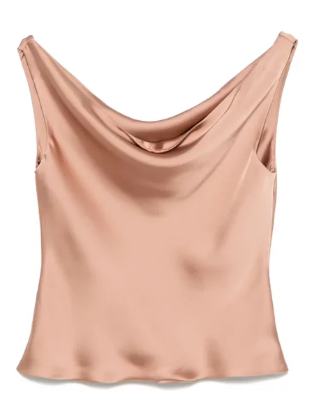 Top Norma Kamali brązowy