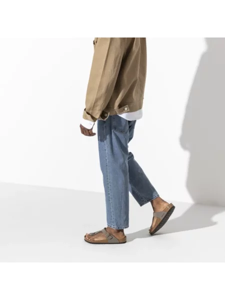 Birkenstock Japonki Gizeh szary
