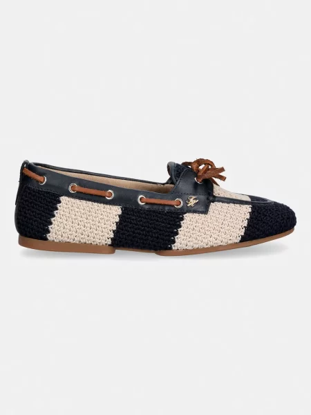 Mocasini Tommy Hilfiger Th Flex Bleumarin