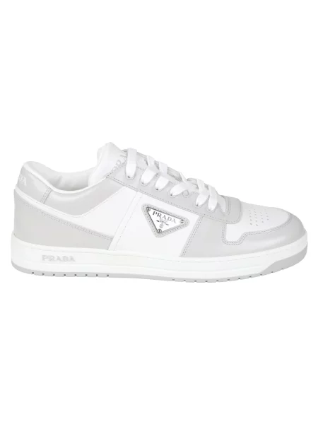 Sneakersy Prada skórzane białe