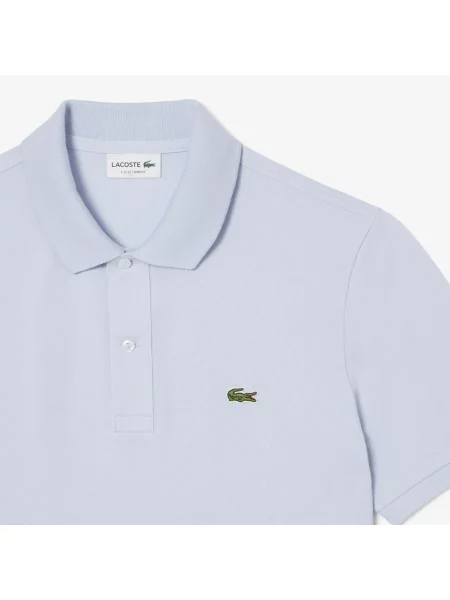 Lacoste Oryginalna Koszulka Polo O Kroju Slim Fit niebieski