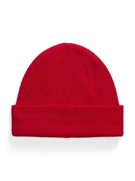 Кашемірова шапка Polo Ralph Lauren коричневий