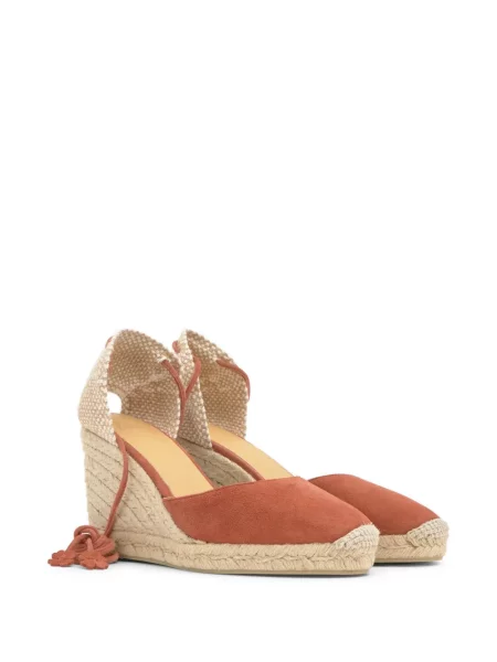Espadrile Castaner portocaliu