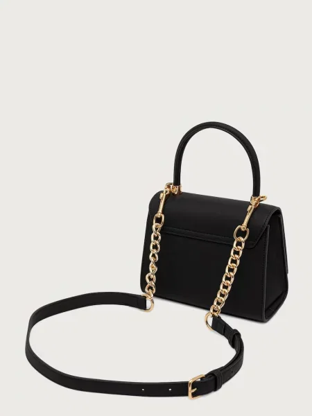 Кожаная сумка через плечо Love Moschino