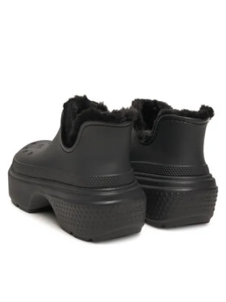 Crocs Hótaposó Stomp Lined Shorty Boot fekete