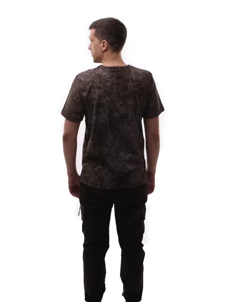 Футболка STREAM темно-коричневий віскоза/поліестер коричнева