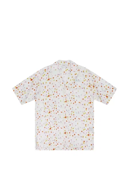 Cămașă Rhude cu imagine alb