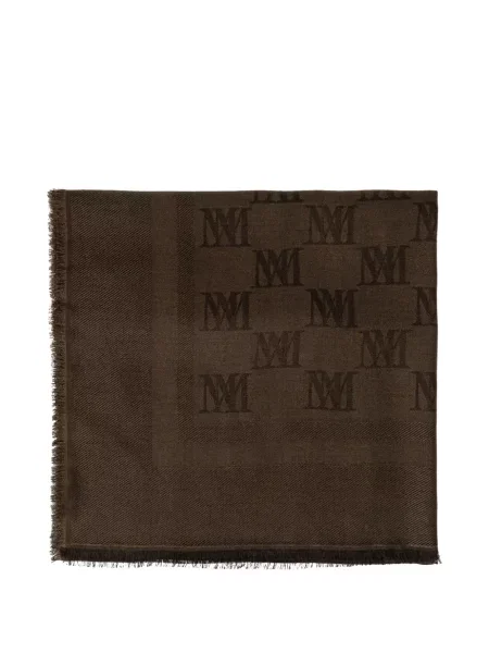 Fular Max Mara din jacard maro