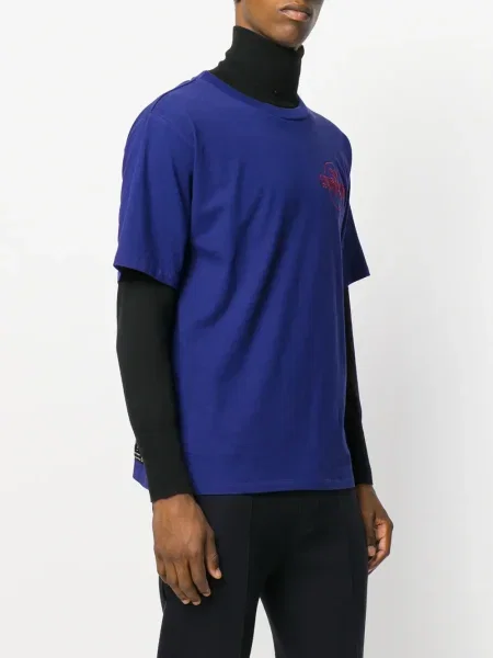Tricou Unravel Project cu imagine violet