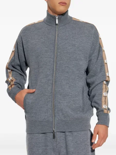 Cardigan Dsquared2 cu imagine gri