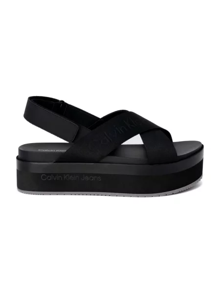 Sandały Calvin Klein Jeans czarne