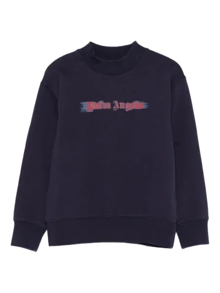 Bluza dziecięca Palm Angels niebieska