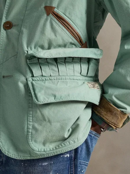Демисезонная куртка Polo Ralph Lauren зеленая
