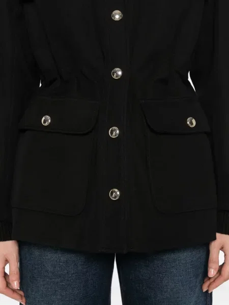 Geanta de piele Maje negru