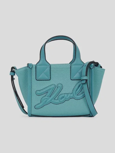 Чанта Karl Lagerfeld K/SKUARE тюркоазено