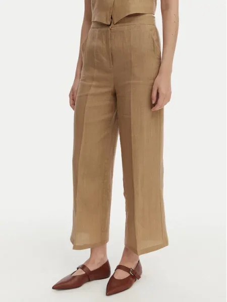 Kalhoty culottes Marella béžové