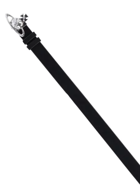 Curea Vivienne Westwood cu cataramă negru