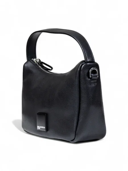 Mini hobo taška Karl Lagerfeld bez kostic černá