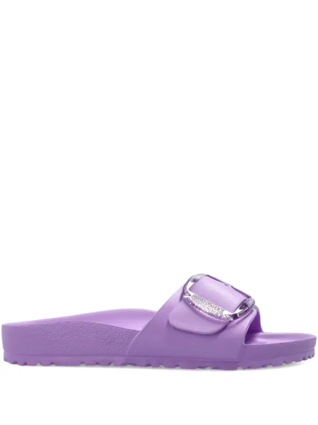 Șlapi Birkenstock cu cataramă violet