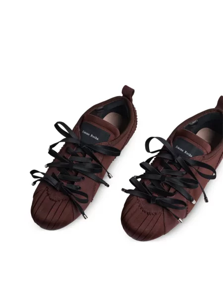 Fűzős csipkés sneaker Simone Rocha barna