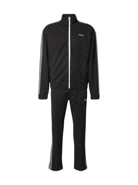 HUGO Trening Doduck/Don gri închis alb negru