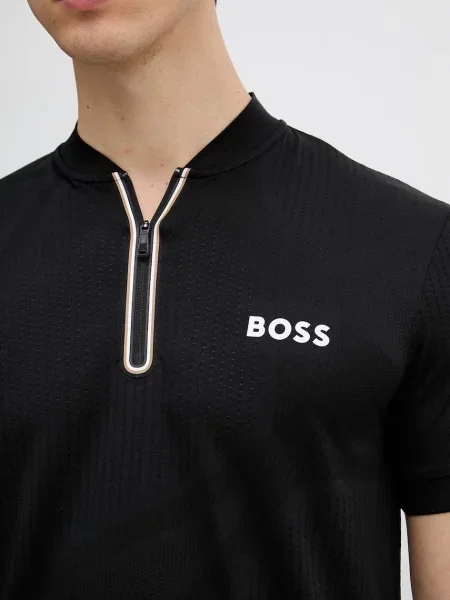 Поло Boss Green зеленое