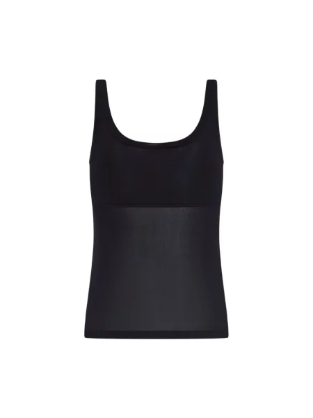 Top Max Mara bez rękawów czarny